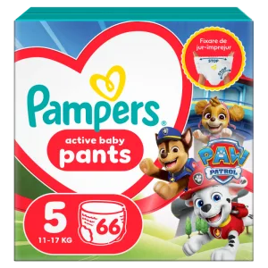 Scutece Pants Patrula Catelusilor Nr.5 pentru 12 - 17 kg, 66 bucati, Pampers