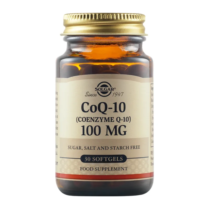 Coenzima Q10 100 mg, 30 capsule, Solgar — preț și oferte