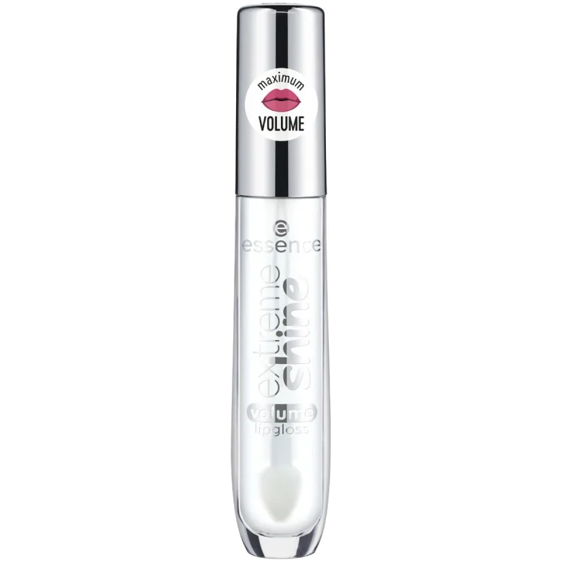 Luciu de buze Extreme Shine Volume Lipgloss 01 - Crystal Clear, 5ml, Essence — preț și oferte