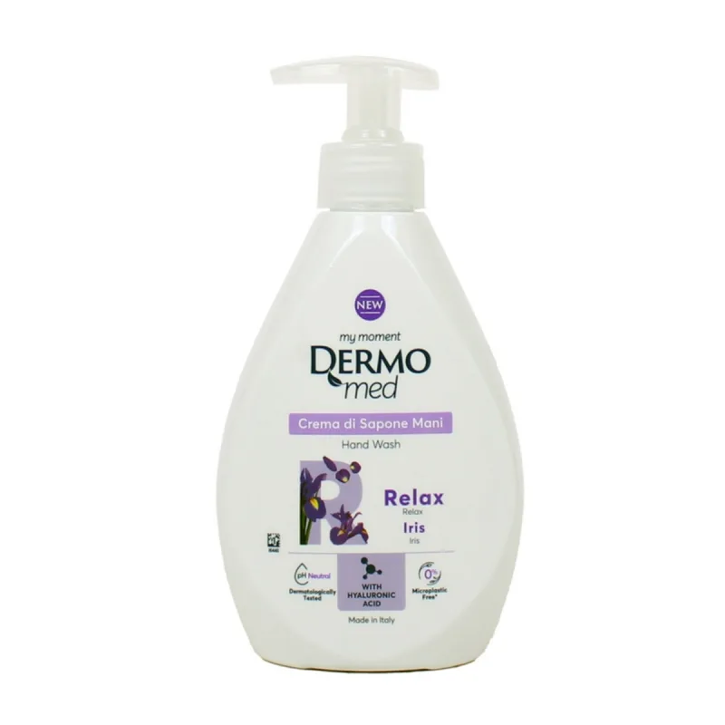 Crema de sapun Iris cu dispenser Relaxare, 300ml, Dermomed — preț și oferte