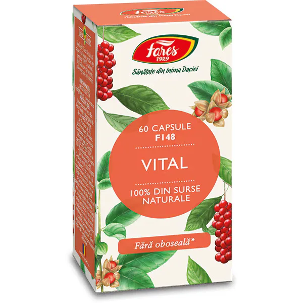 Vital, 60 capsule, Fares — preț și oferte