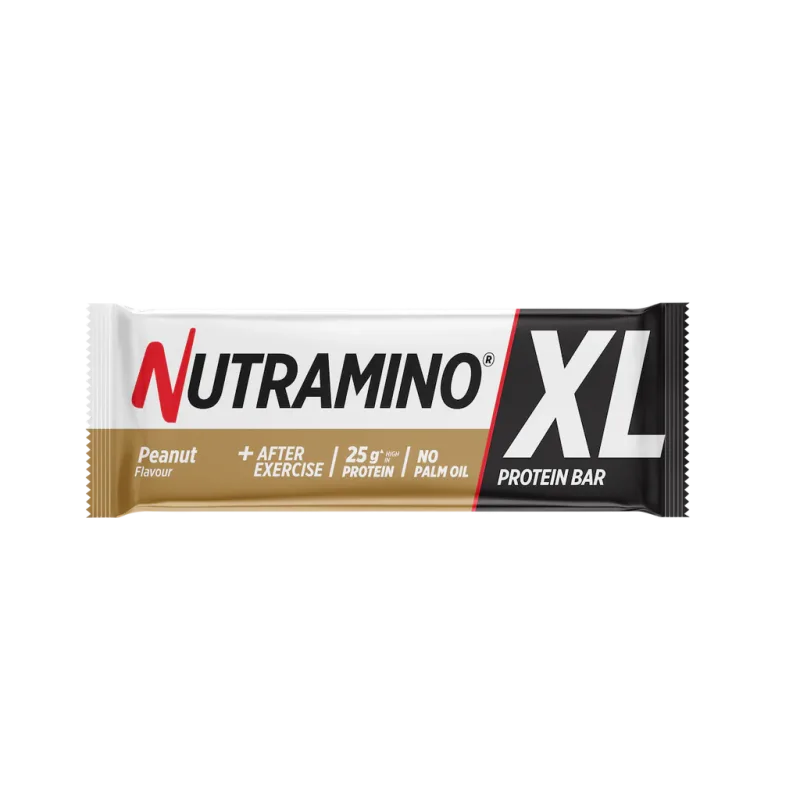 Baton proteic Nutramino XL aroma arahide, 74g, Nutramino — preț și oferte