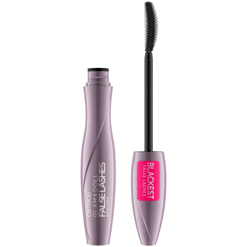 Mascara Glam&Doll False Lashes 010 - Black, 9.5ml, Catrice — preț și oferte