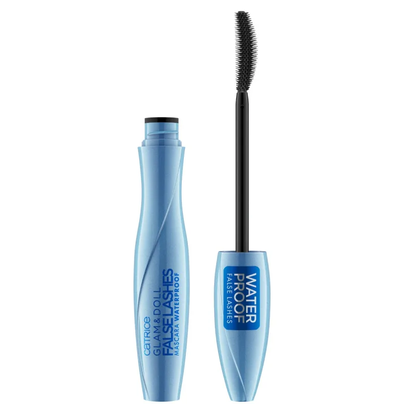 Mascara rezistent la apa Glam&Doll False Lashes Waterproof 010 - Black Waterproof, 10ml, Catrice — preț și oferte