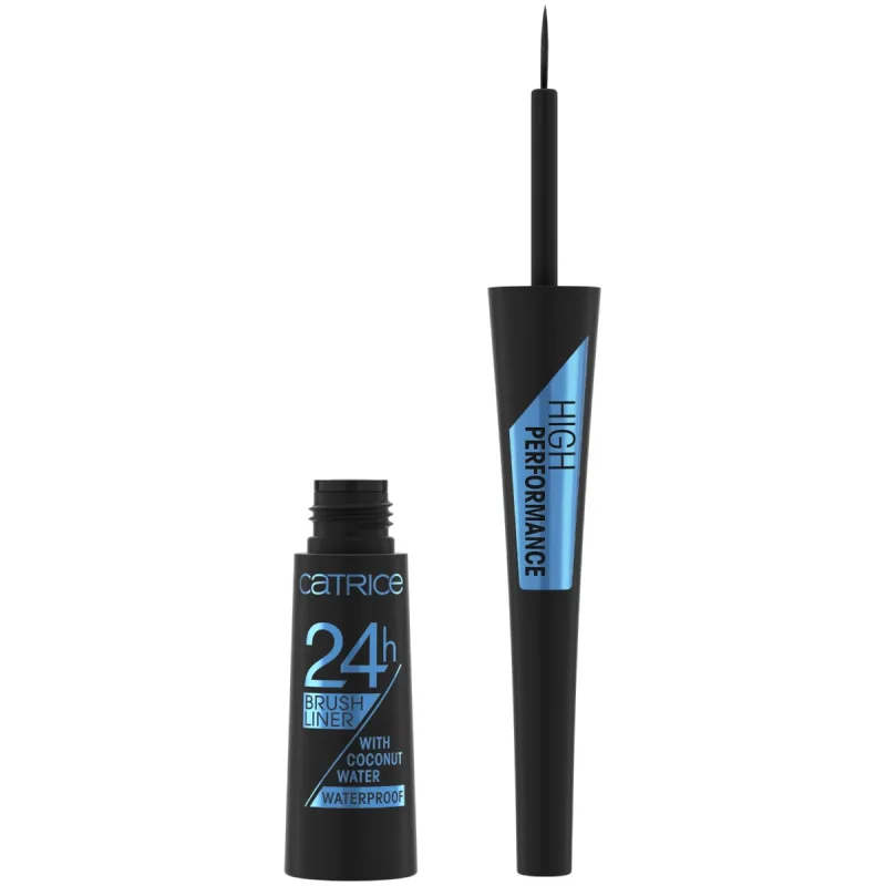 Tus pentru ochi rezistent la apa 24h Brush Liner Waterproof 010 - Ultra Black, 3ml, Catrice — preț și oferte