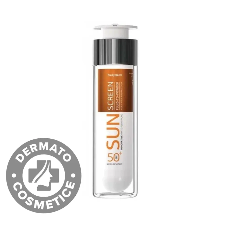 Crema de fata SPF50+ Fluid Pudra Sun Screen, 50ml, Frezyderm — preț și oferte