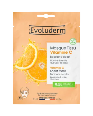 Masca iluminatoare cu Vitamina C, 19ml, Evoluderm