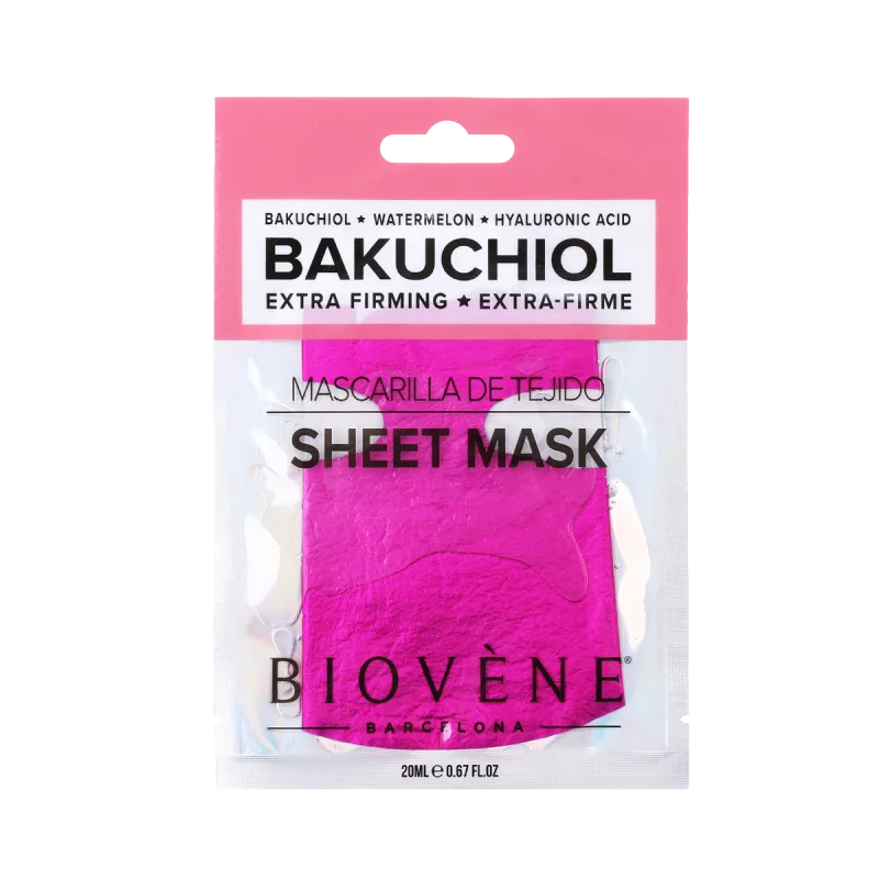 Masca servetel cu Backuchiol si acid hialuronic Extra Firming, 20ml, Biovene — preț și oferte