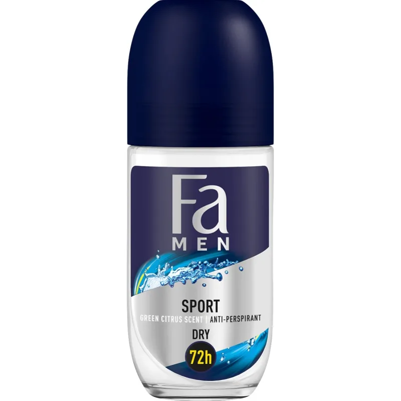 Deodorant roll-on pentru barbati Sport, 50ml, Fa — preț și oferte