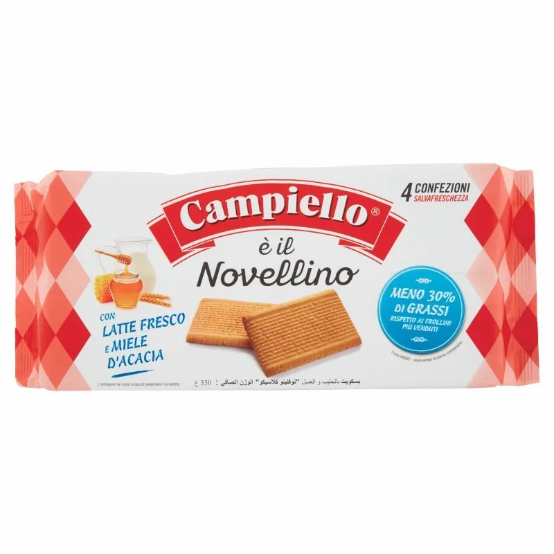 Biscuiti cu lapte si miere Classico, 350g, Campiello — preț și oferte