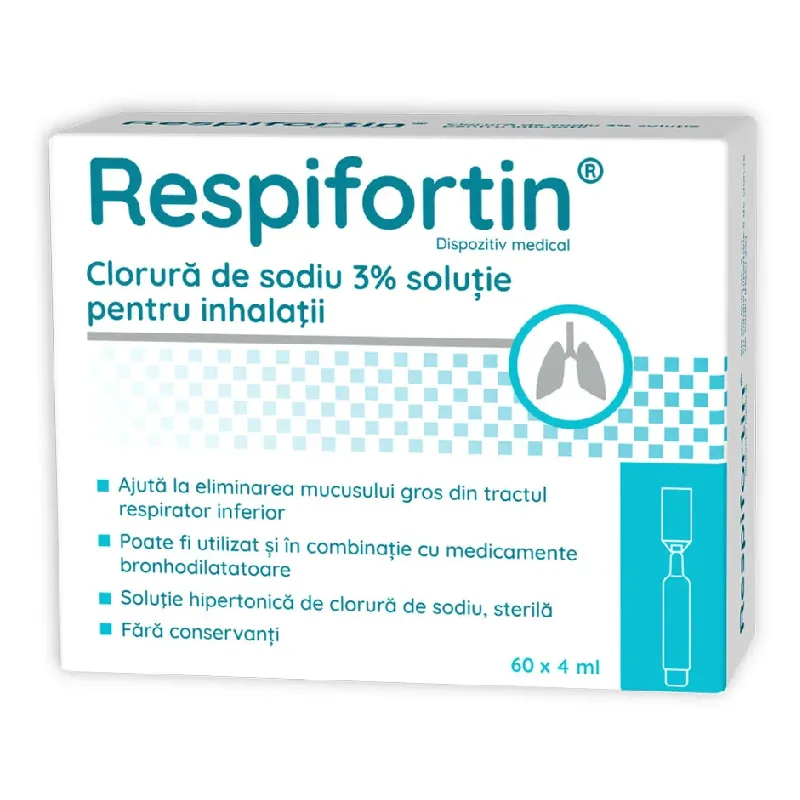 Respifortin, 60 fiole*4 ml, Zdrovit — preț și oferte