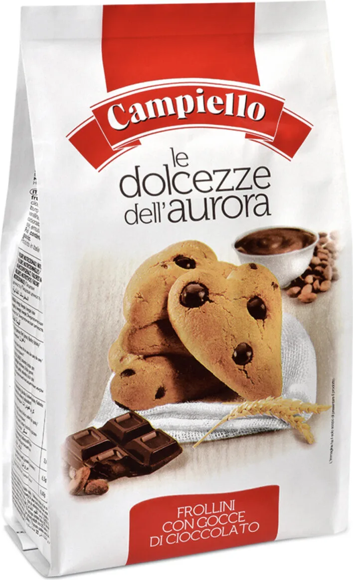 Biscuiti cu cereale si fulgi de ciocolata Dolcezze, 350g, Campiello — preț și oferte
