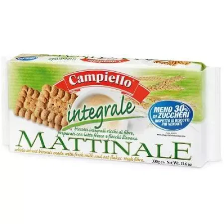 Biscuiti integrali cu 7% fibre Matinale, 330g, Campiello — preț și oferte
