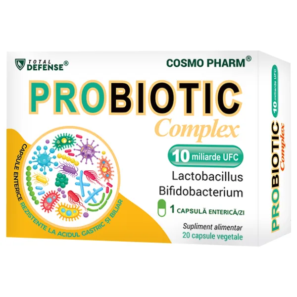 Probiotic Complex 10mld UCF, 20 capsule, Cosmopharm — preț și oferte
