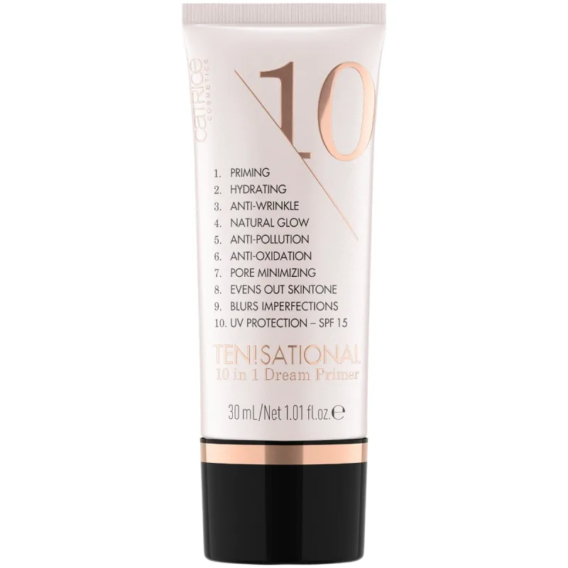 Baza pentru machiaj Ten!sational 10 in 1 Dream Primer, 30ml, Catrice — preț și oferte