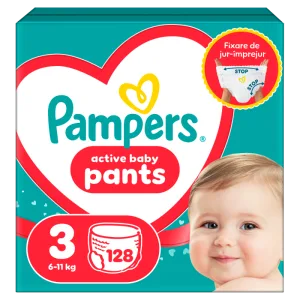Scutece Pants Nr. 3 pentru 6-11 kg, 128 bucati, Pampers