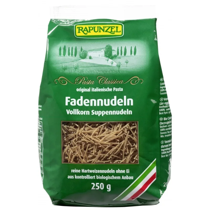 Fidea integrala Bio pentru supa, 250g, Rapunzel — preț și oferte