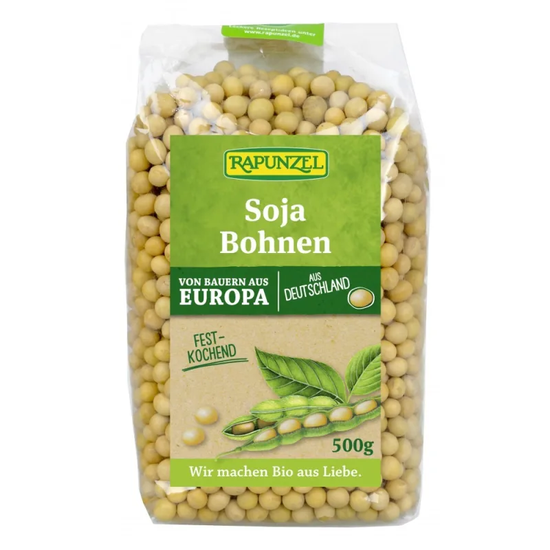 Boabe de soia Bio, 500g, Rapunzel — preț și oferte
