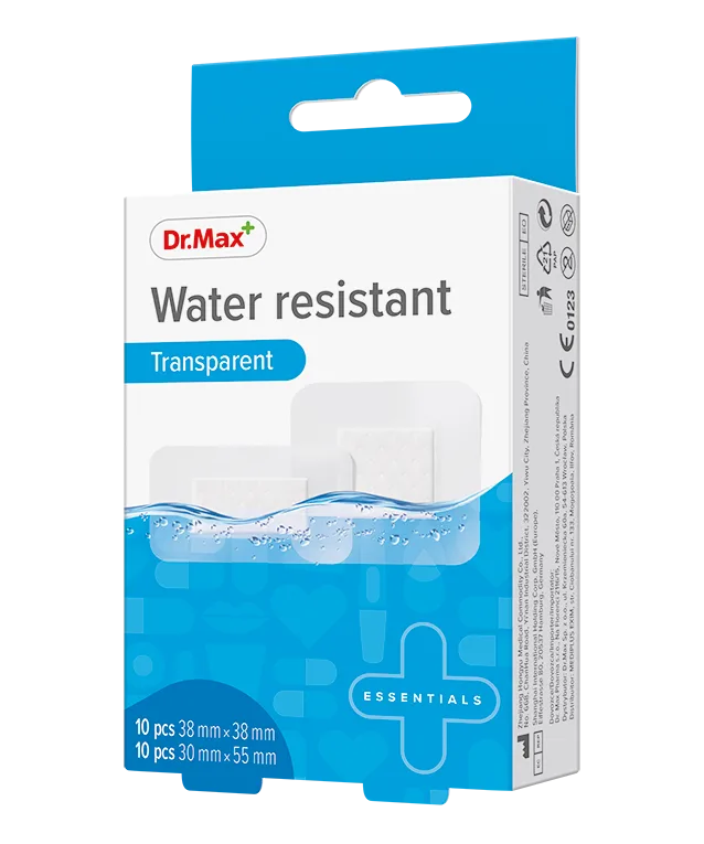Dr. Max Plasturi rezistenti la apa 38 x 38mm, 10 bucati + 30 x 55mm, 20 bucati — preț și oferte