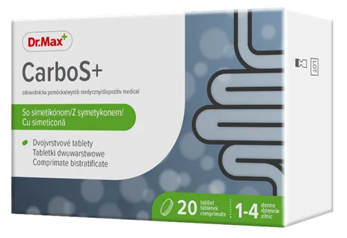 Dr. Max Carbo S+, 20 comprimate — preț și oferte