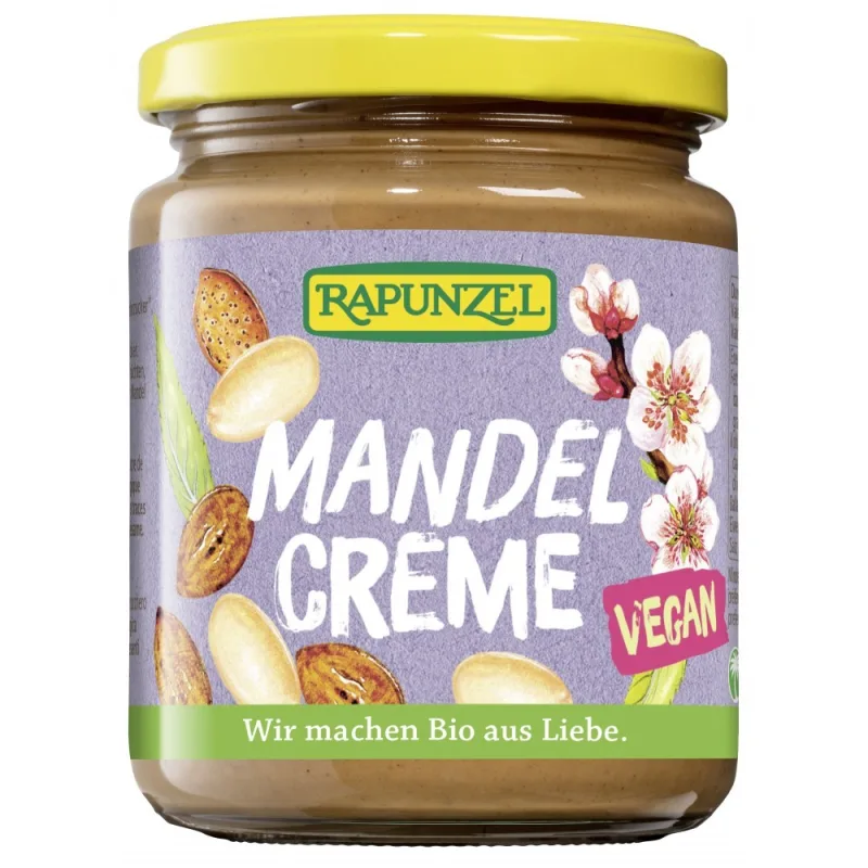 Crema Bio de migdale vegana, 250g, Rapunzel — preț și oferte