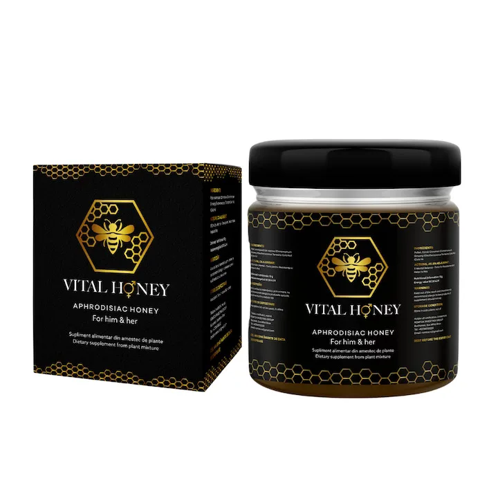 Miere afrodisiaca Vital Honey, 240g, Themra — preț și oferte