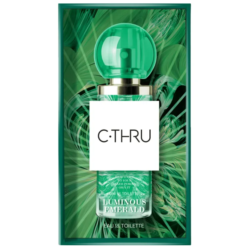Apa de toaleta pentru femei Luminous Emerald, 30ml, C-Thru — preț și oferte