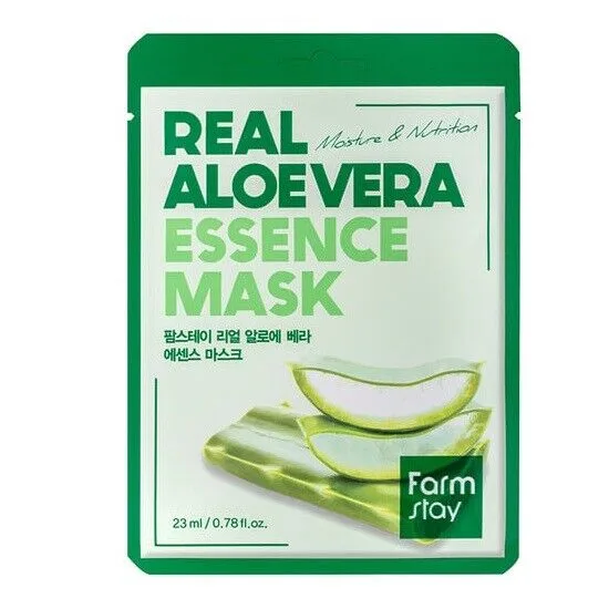 Masca de fata Aloe Vera Real, 25ml, Farmstay — preț și oferte