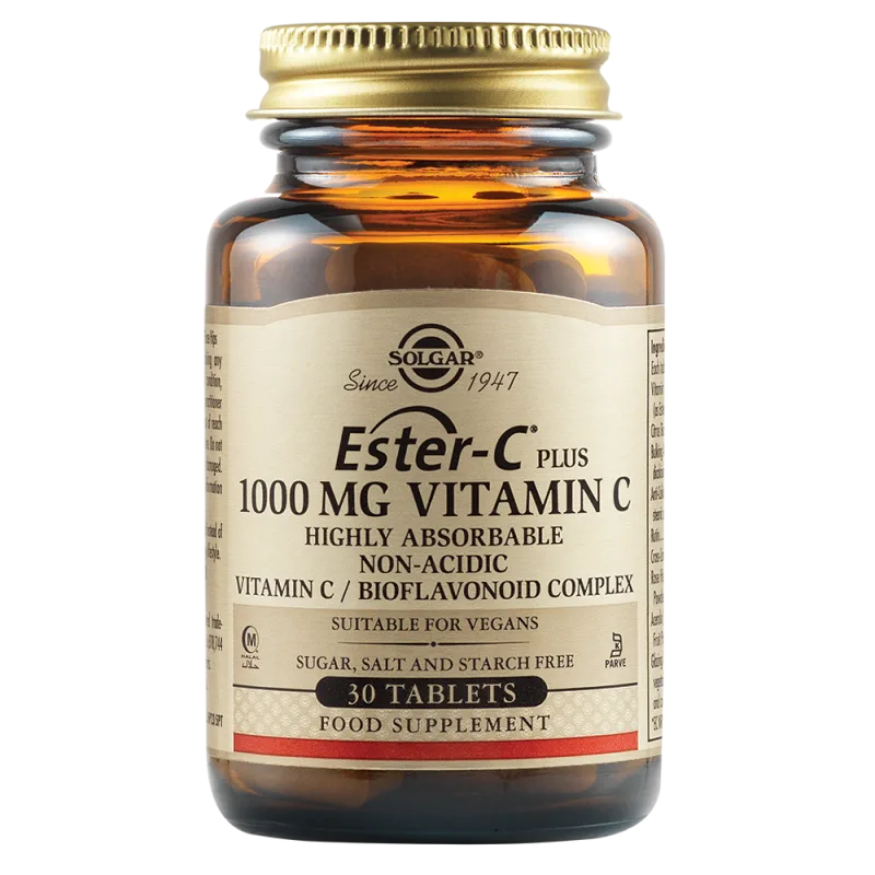 Ester-C 1000mg, 30 capsule, Solgar — preț și oferte