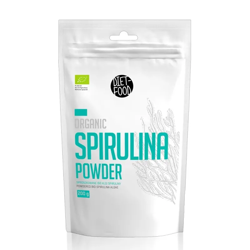 Spirulina pudra bio, 200g, Diet Food — preț și oferte