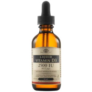 Vitamina D3 2500IU, 59ml, Solgar