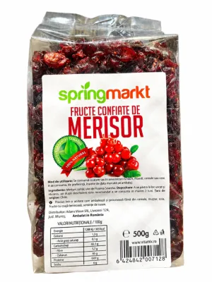 Fructe de merisor, 500g, Springmarkt