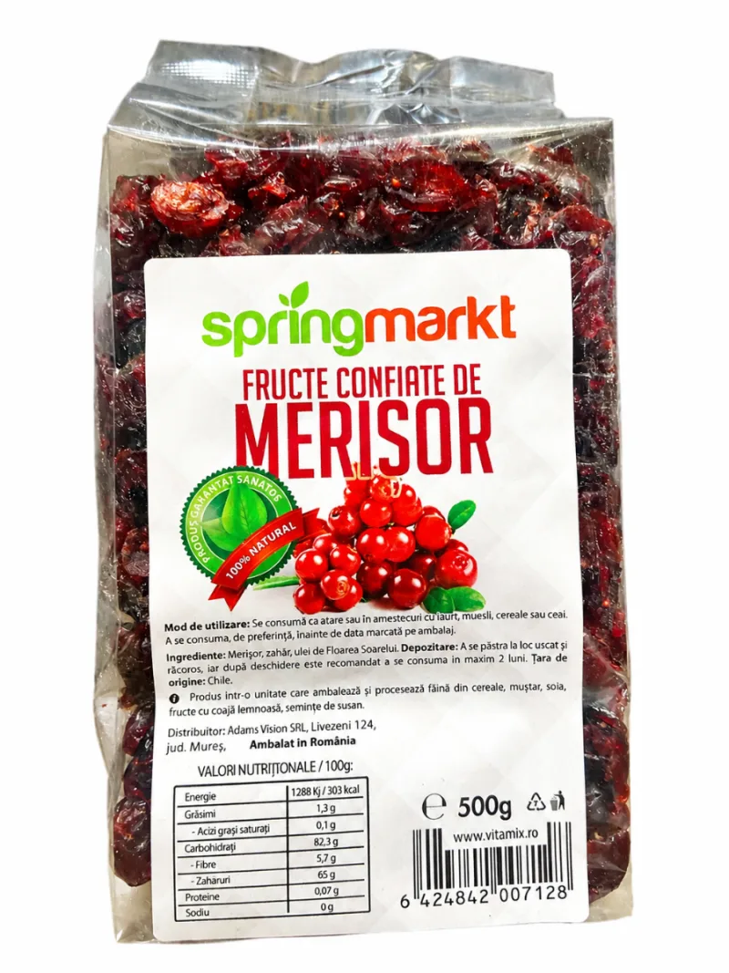 Fructe de merisor, 500g, Springmarkt — preț și oferte