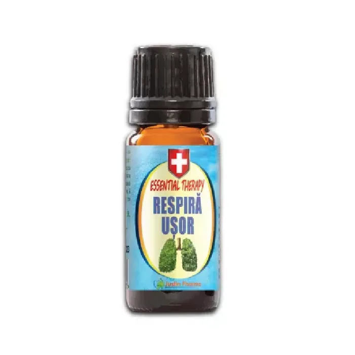 Ulei esential Respira Usor Therapy, 10 ml, Justin Pharma — preț și oferte