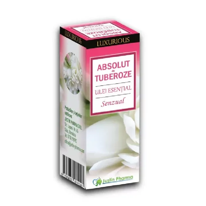 Ulei esential Absolute de Tuberoze Luxurious, 10 ml, Justin Pharma — preț și oferte