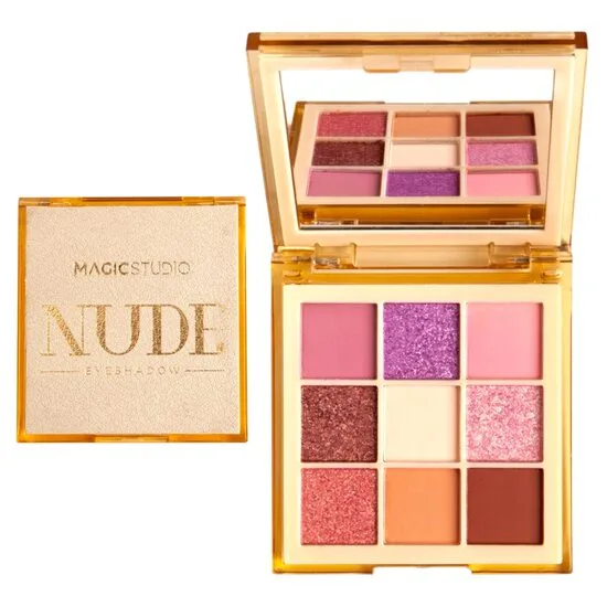 Paleta de farduri pentru pleoape cu 9 culori Very Nude 24138, 9g, Magic Studio — preț și oferte