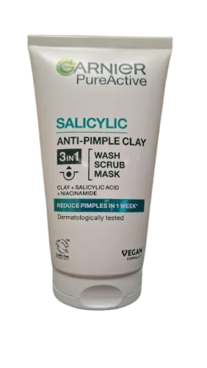 Gel de curatare 3in1 Pure Active, 150ml, Garnier