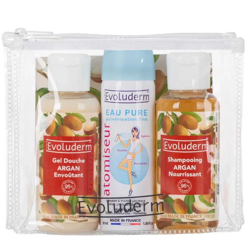Set Travel Argan, Evoluderm — preț și oferte