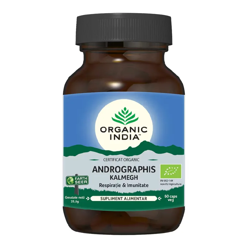 Andrographis Bio, 60 capsule, Organic India — preț și oferte