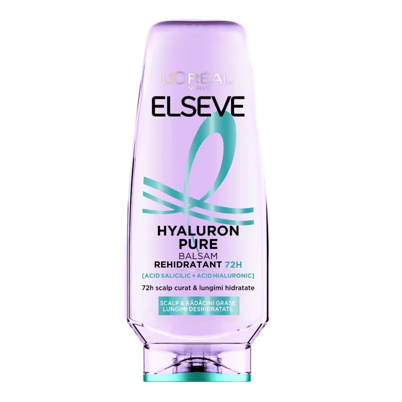 Balsam de par Hyaluron Pure, 200ml, Elseve — preț și oferte