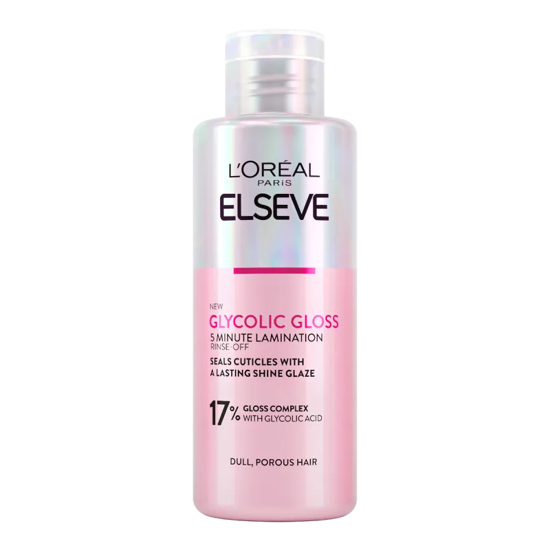 Crema tratament pentru par Rinse-Off Glycolic Gloss, 200ml, Elseve — preț și oferte