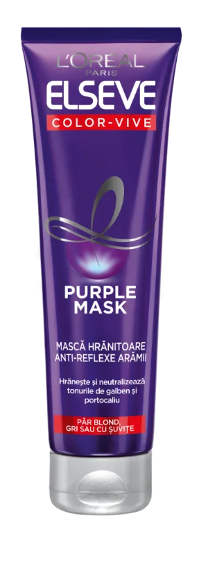 Masca de par Color Vive Purple, 150ml, Elseve