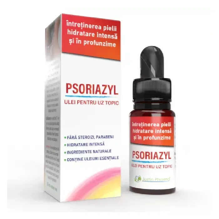 Ulei Psoriazyl, 30 ml, Justin Pharma — preț și oferte