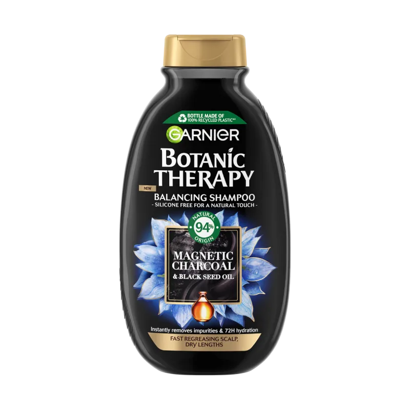 Sampon Magnetic Charcoal Botanic Therapy, 400ml, Garnier — preț și oferte