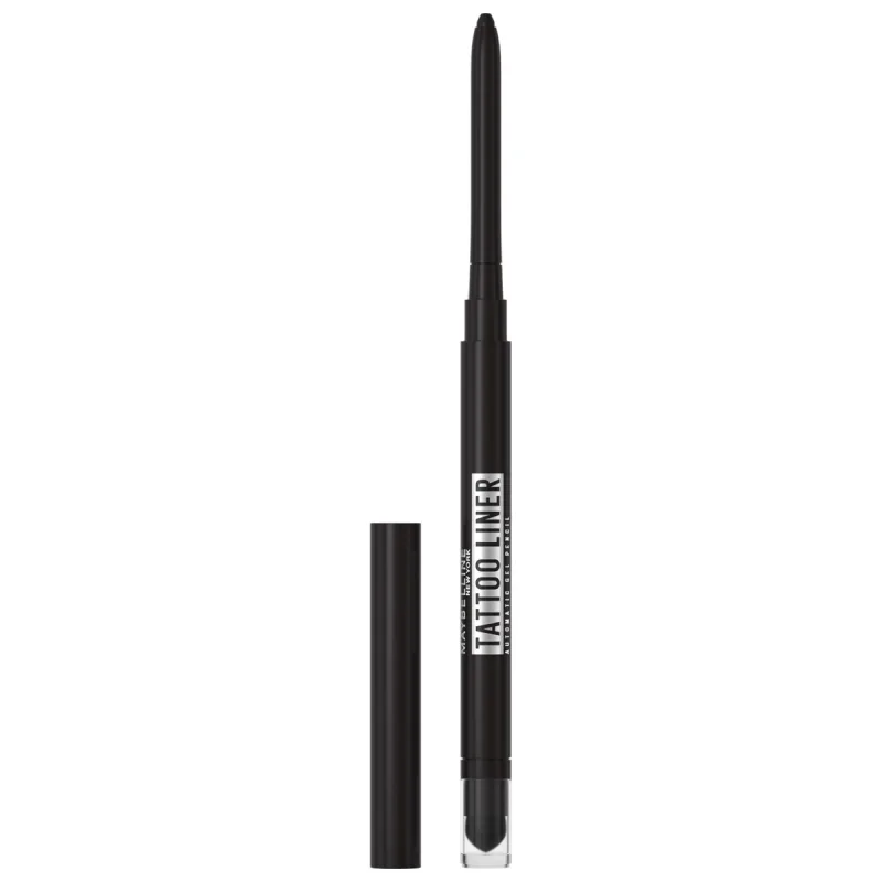 Creion mecanic Tattoo Liner Automatic Pitch Black, 1 bucata, Maybelline Maybelline New York — preț și oferte