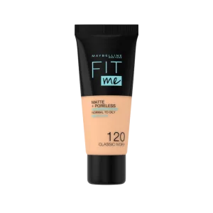 Fond de ten Matte & Poreless 120 Classic Ivory Fit Me, 30ml, Maybelline