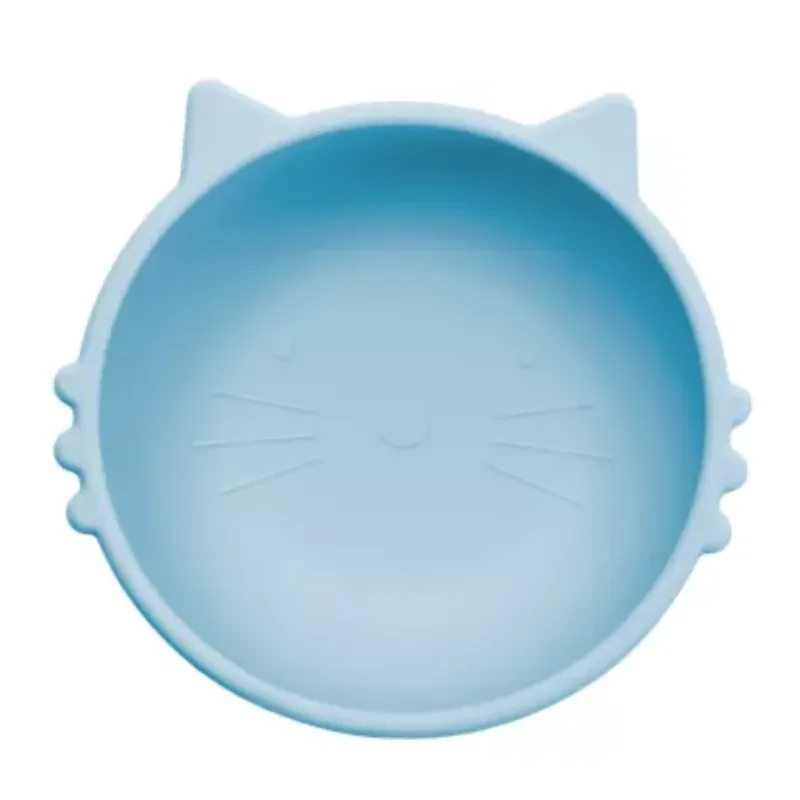 Bol din silicon Kitty I, 6 luni+, Aqua Blue, Appekids — preț și oferte