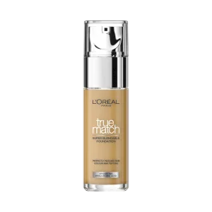 Fond de ten infuzat cu acid hialuronic True Match 4DW Golden Natural, 30ml, L'Oreal Paris