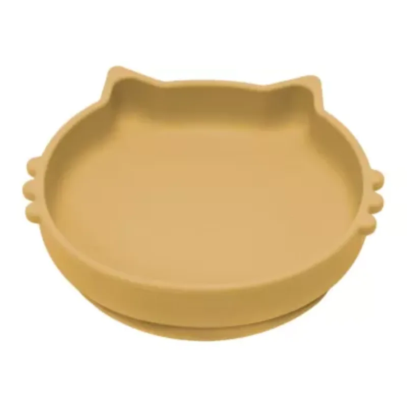 Bol din silicon Kitty II, 6 luni+, Honey, Appekids — preț și oferte