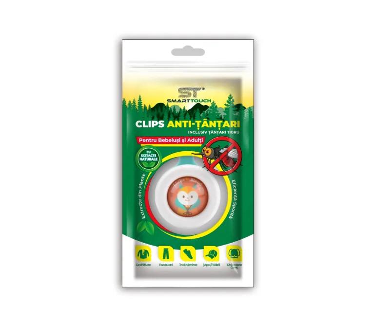 Clips reglabil Anti-Tantari pentru copii si adulti, 1 bucata, Smart Touch — preț și oferte